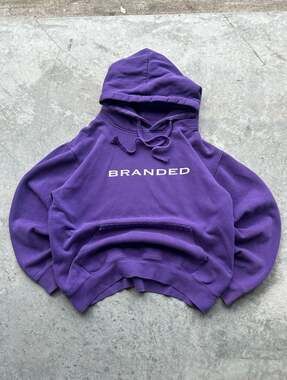 BRANDED STL-314 Purple Hoodie